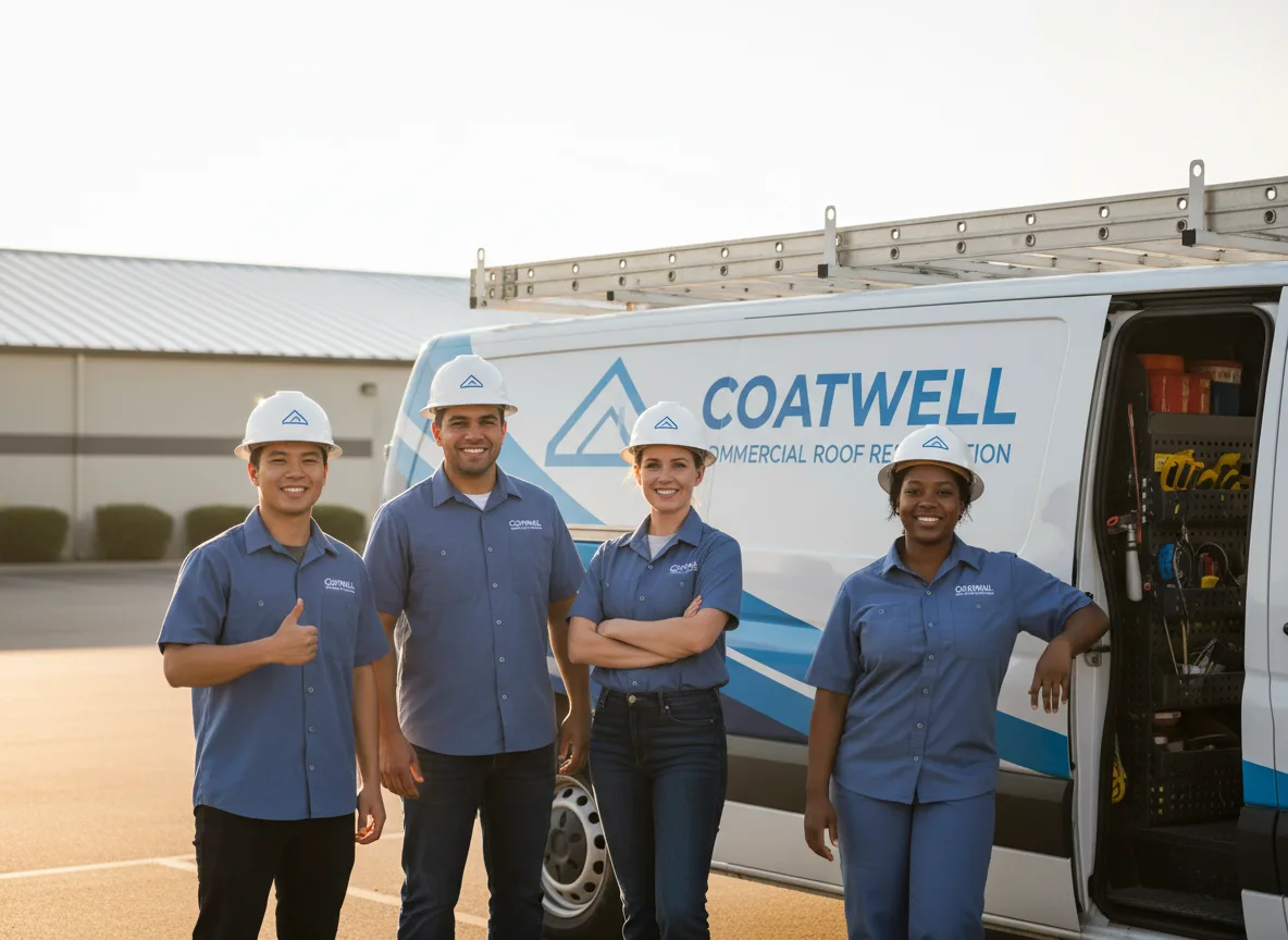 Commercial roof coating company in Harrison, MI